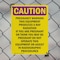Signmission Radiation & Laser Sign, 10 in H x 7 in W, Plastic, Rectangle OS-2PACK-CR-P-710-V-10249 - alternate 8